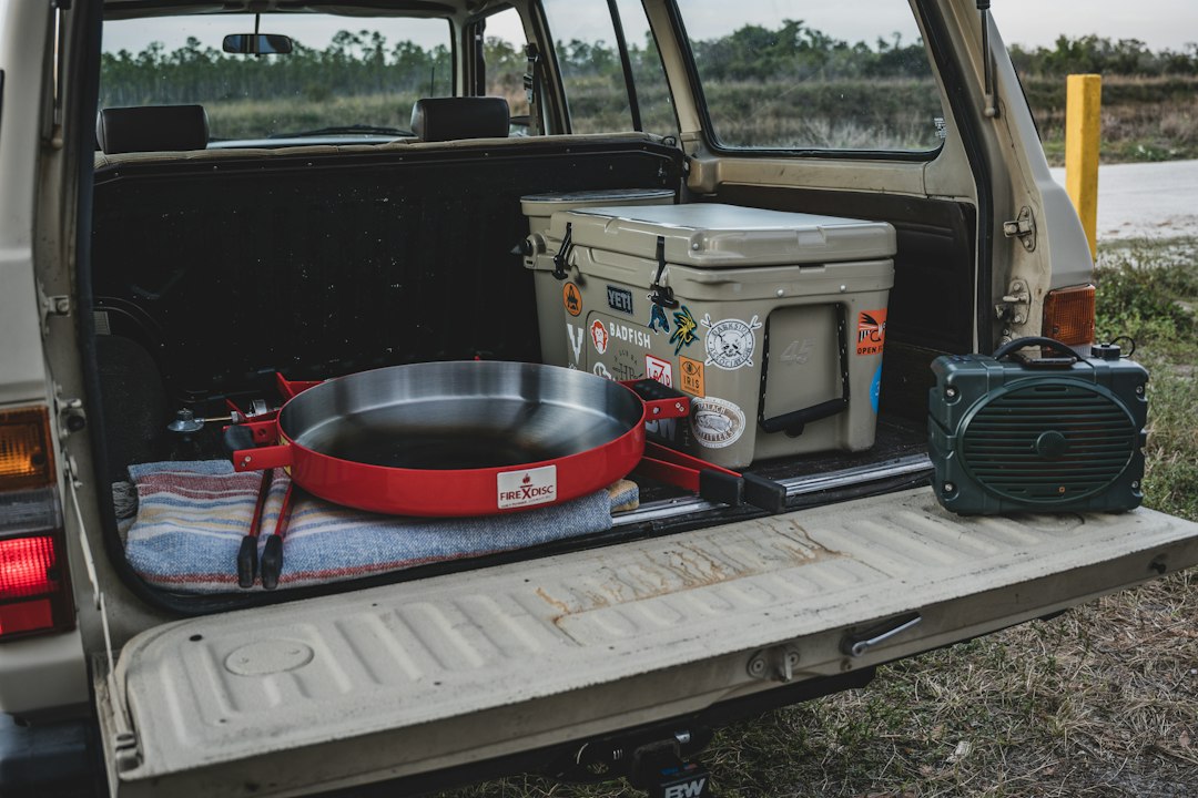 DIY interior storage and cargo organization for overlanding vehicles hero image